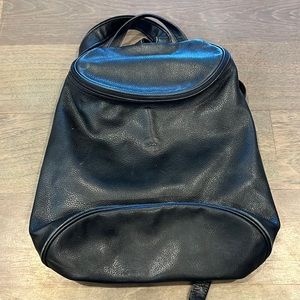 Vintage longchamp leather backpack